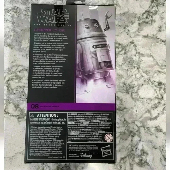 Star Wars: The Black Series - Chopper (C1-10P) - Sealed - Picture 2 of 2